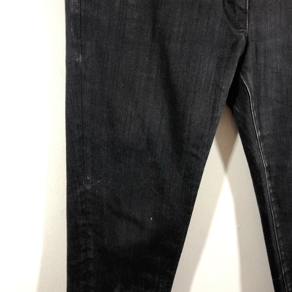PRADA black Wash Skinny Ankle Straight Jeans 29 - Picture 6 of 8